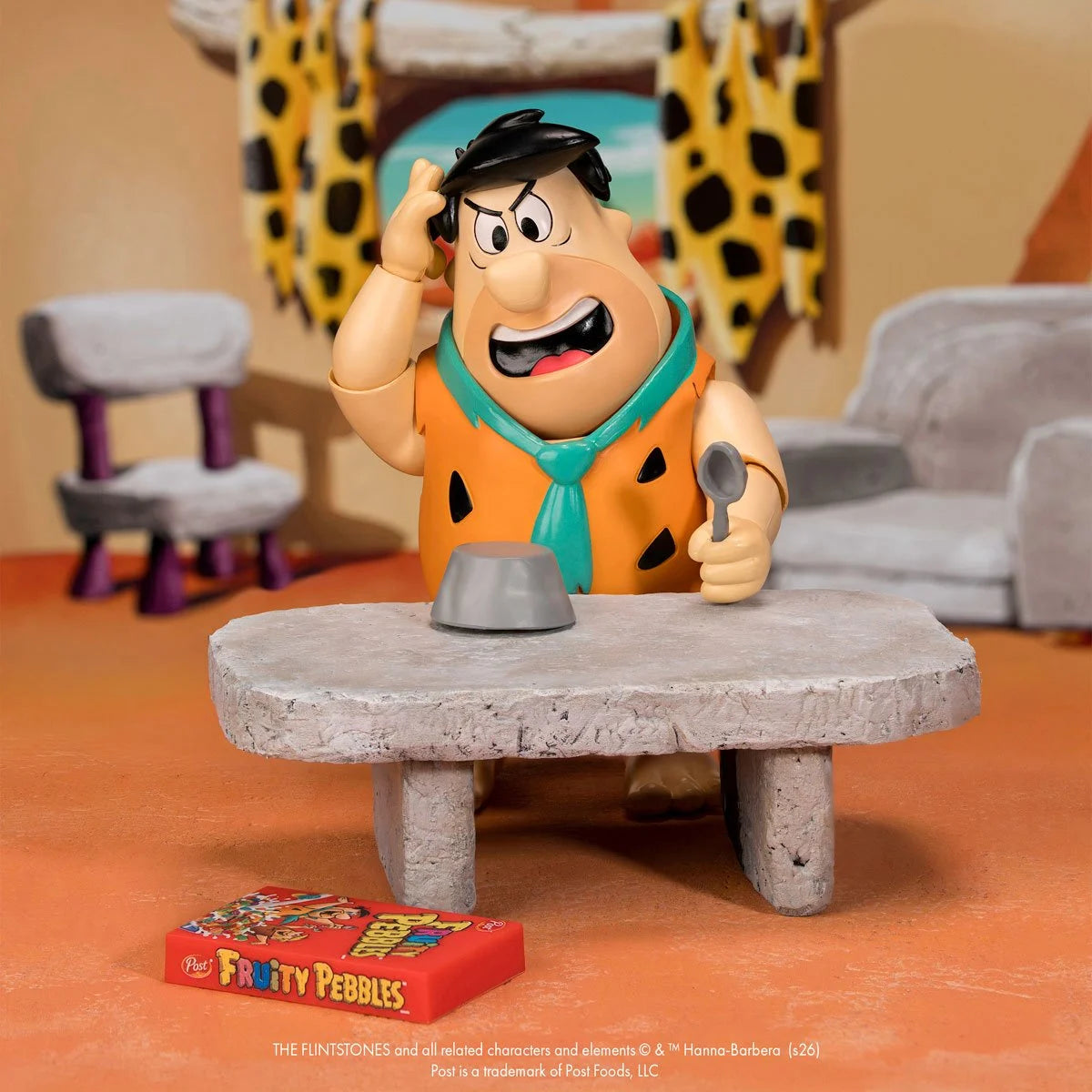 Fruity Pebbles Fred Flintstone 1:12 Action Figure