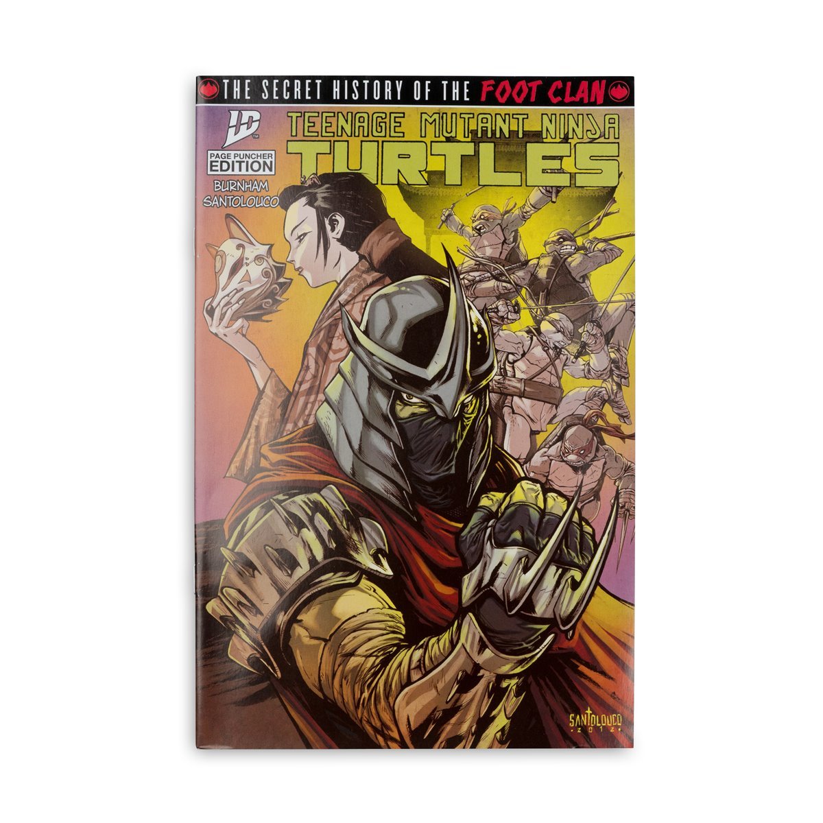 Teenage Mutant Ninja Turtles Page Punchers Foot Soldier 5-Inch Scale Action Figure with Comic