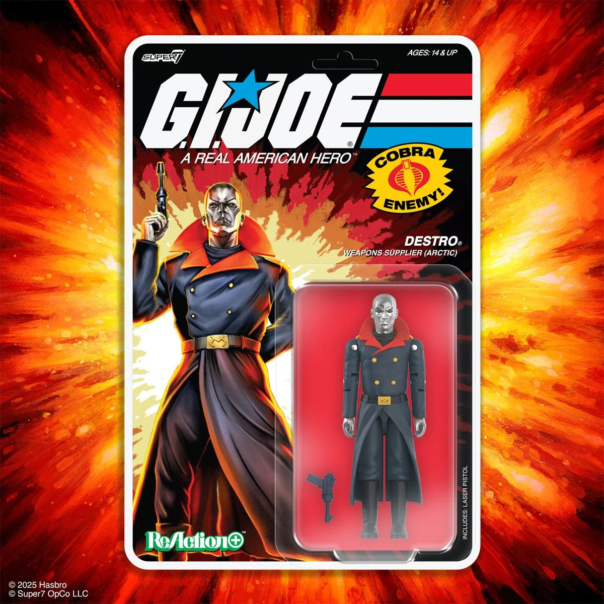 G.I. Joe Arctic Destro (Movie) 3 3/4-Inch ReAction+ Figure