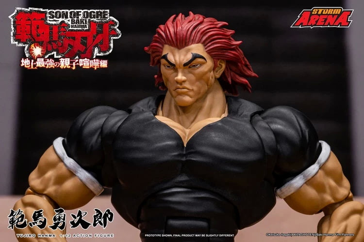 Baki Hanma: Son of Ogre Storm Arena Yujiro Hanma 1/12 Scale Action Figure