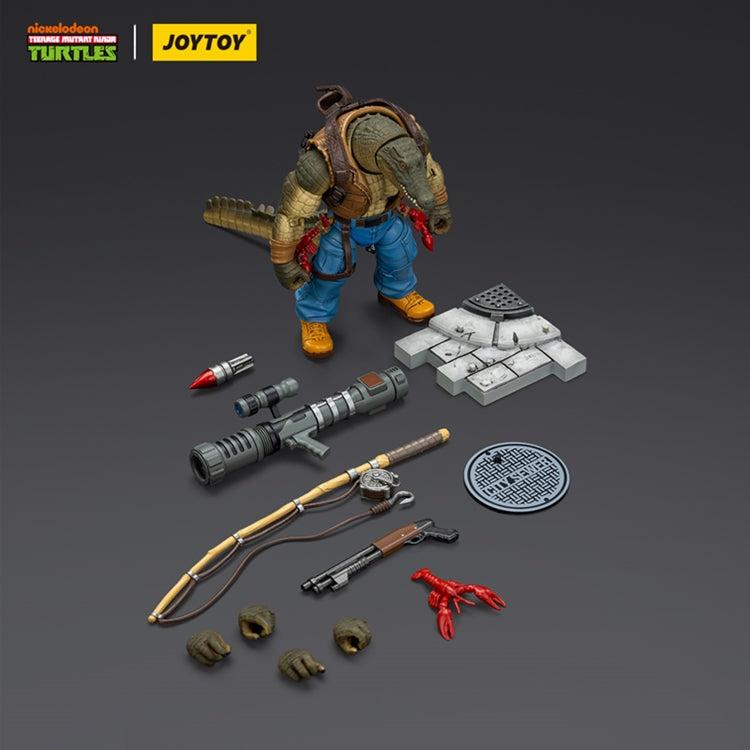 Teenage Mutant Ninja Turtles Leatherhead (1:18 Scale) Action Figure