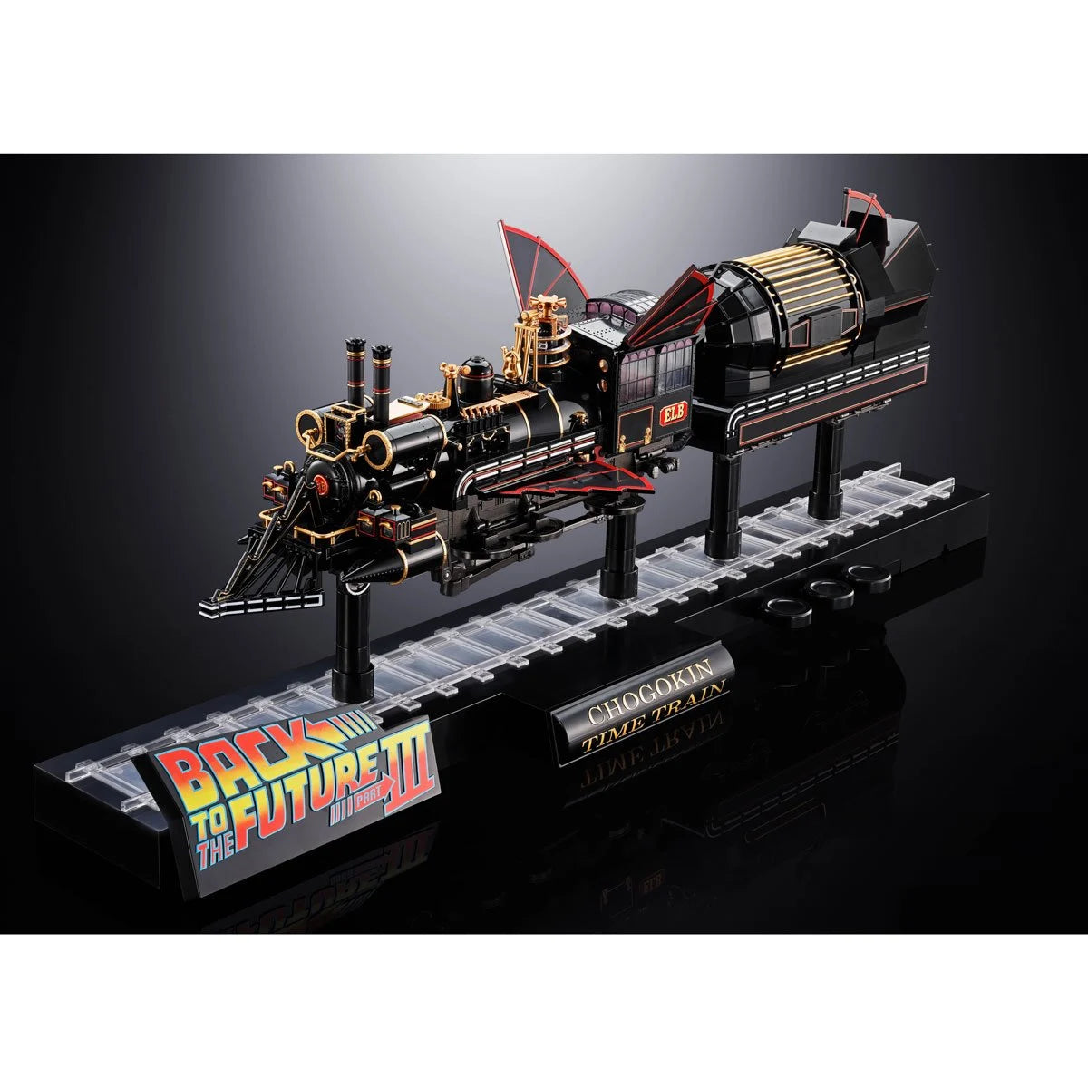 Back To The Future Part III Time Train Chogokin Vehicle