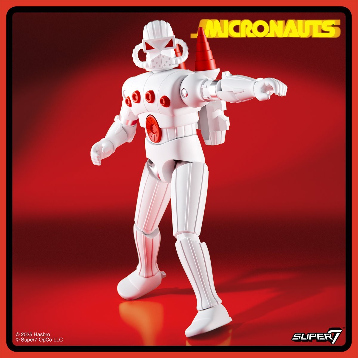 Micronauts Force Commander 3 3/4-Inch ReAction+ Figure