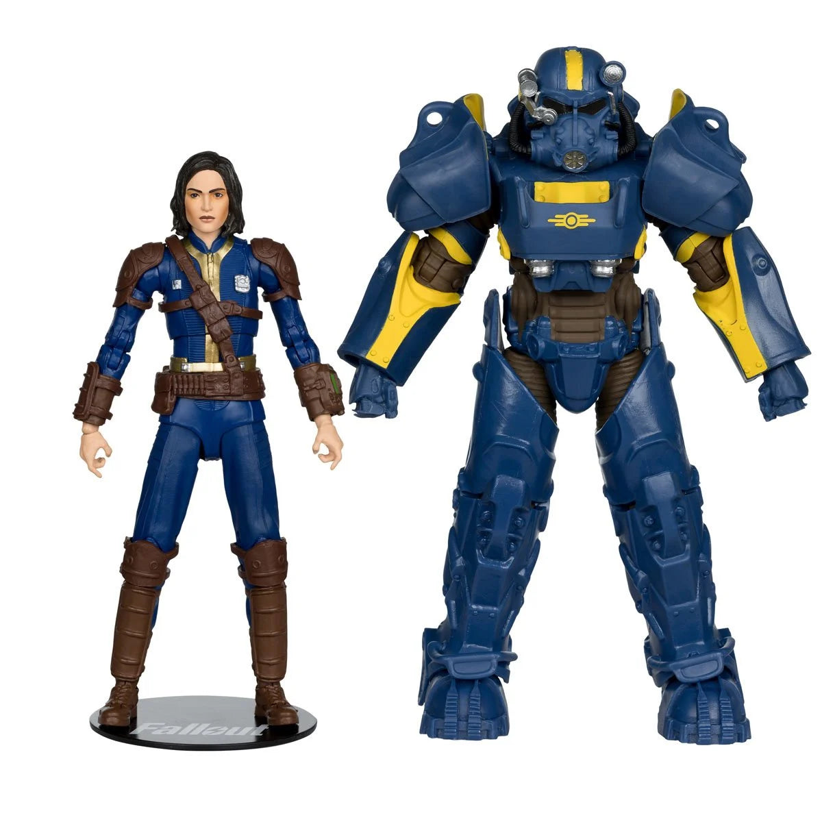 Fallout 4 T-60 Vault Tec and Sole Survivor 7-Inch Scale Action Figure 2-Pack - Exclusive