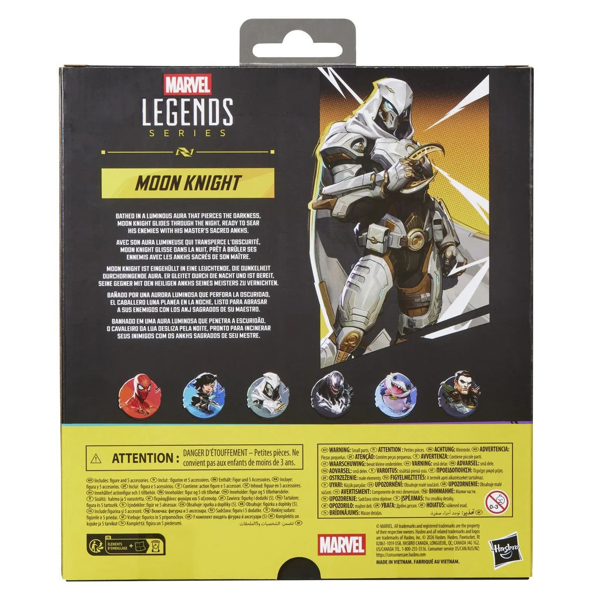 Marvel Legends Series Marvel Rivals Moon Knight 6-Inch Action Figure