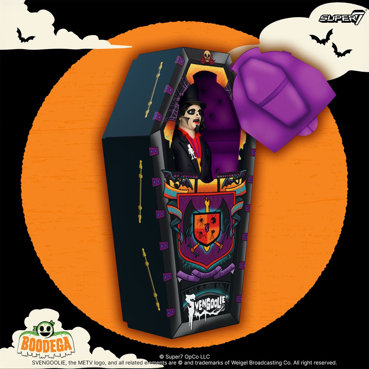 Svengoolie (Coffin Box) 3 3/4-Inch ReAction Figure