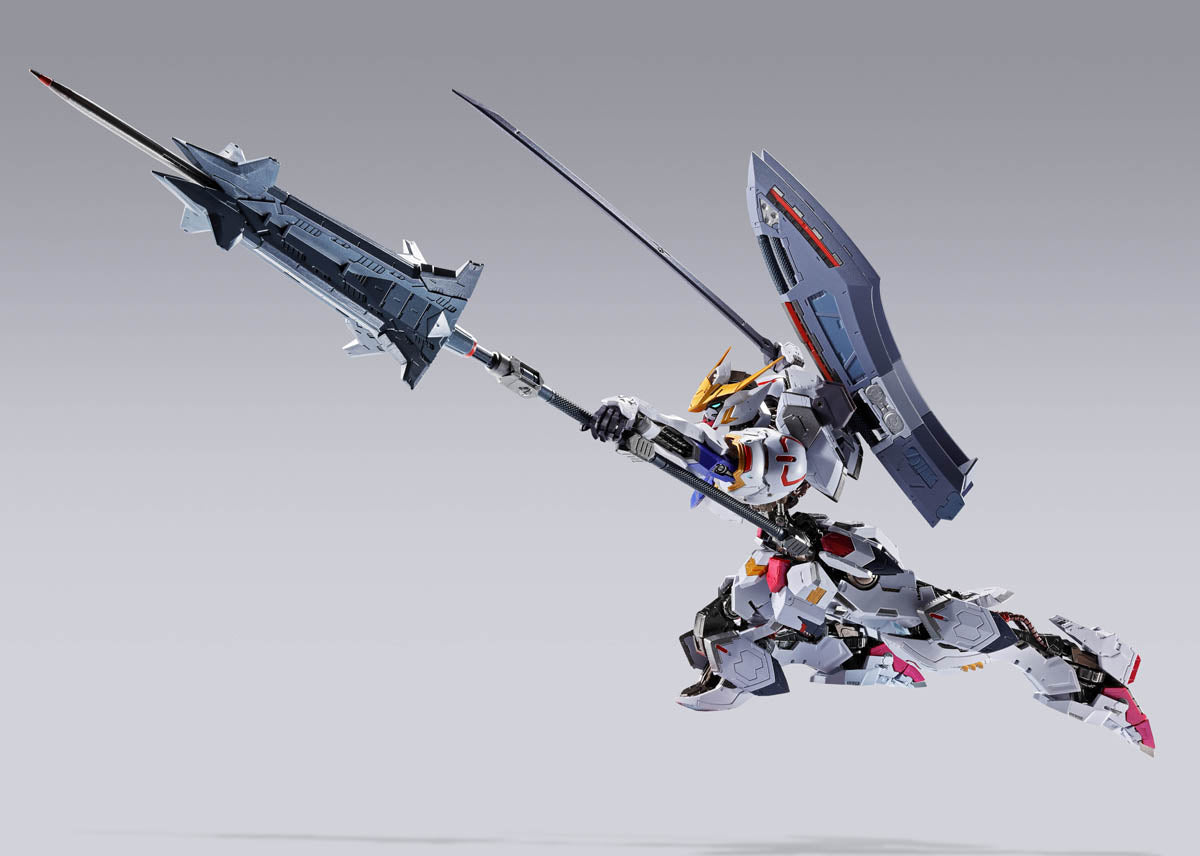 Mobile Suit Gundam: Iron-Blooded Orphans Gundam Barbatos 4th Form with Boomerang Mace Metal Build Action Figure