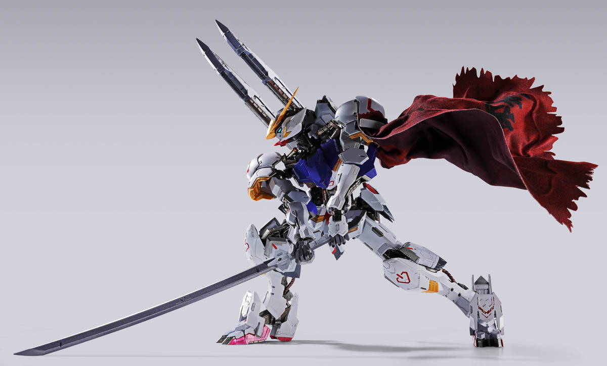 Mobile Suit Gundam: Iron-Blooded Orphans Gundam Barbatos 4th Form with Boomerang Mace Metal Build Action Figure