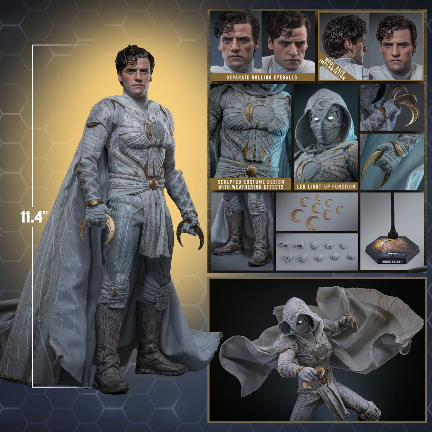 Moon Knight 1/6th Scale Moon Knight (Artisan Edition) Collectible Figure