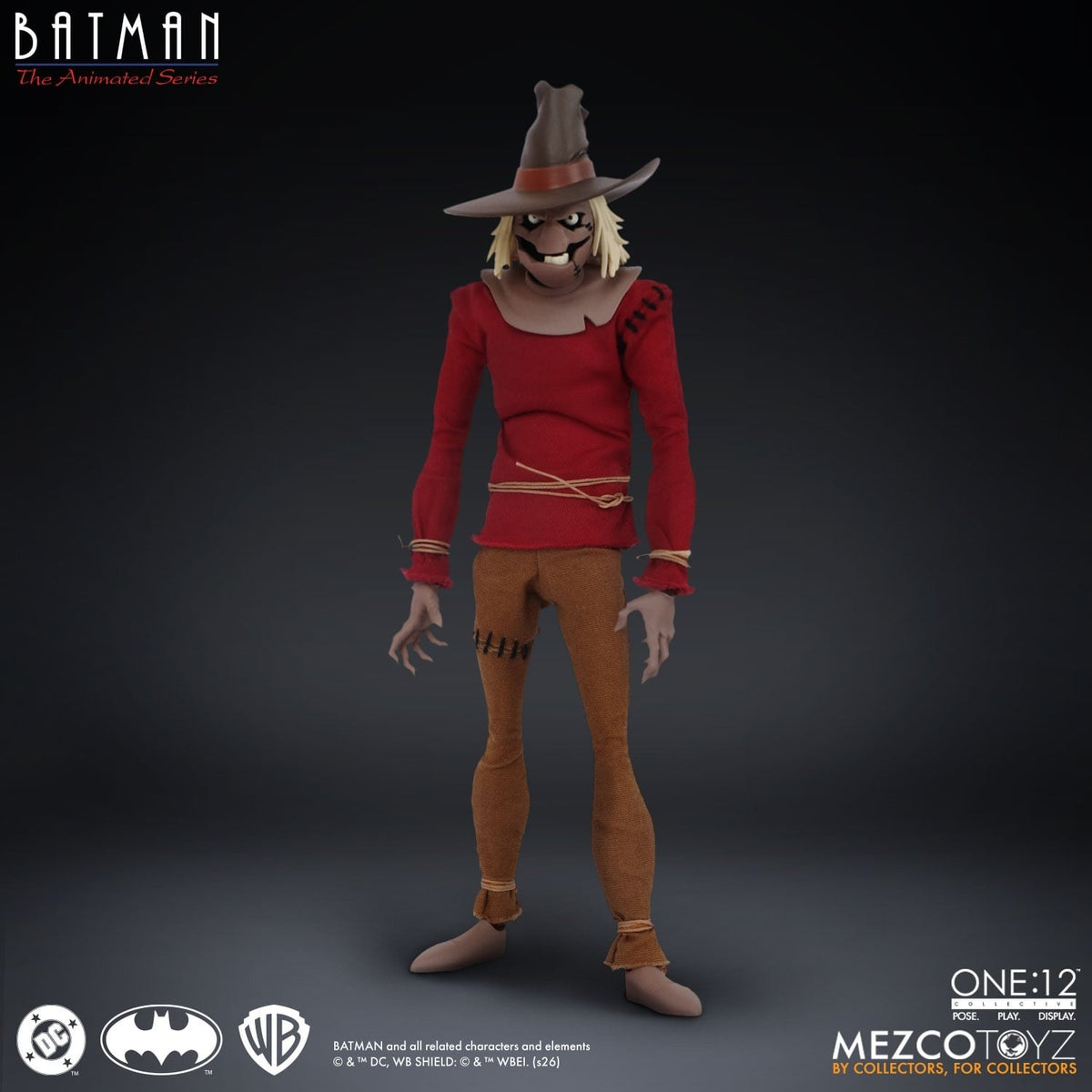 Batman: The Animated Series Scarecrow One 12 Collective Action Figure