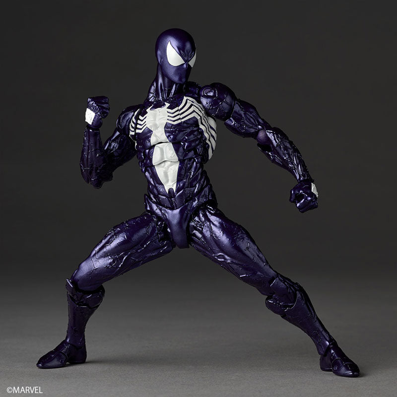 Marvel Symbiote Spider-Man (Purple Version) Revoltech Amazing Yamaguchi Action Figure