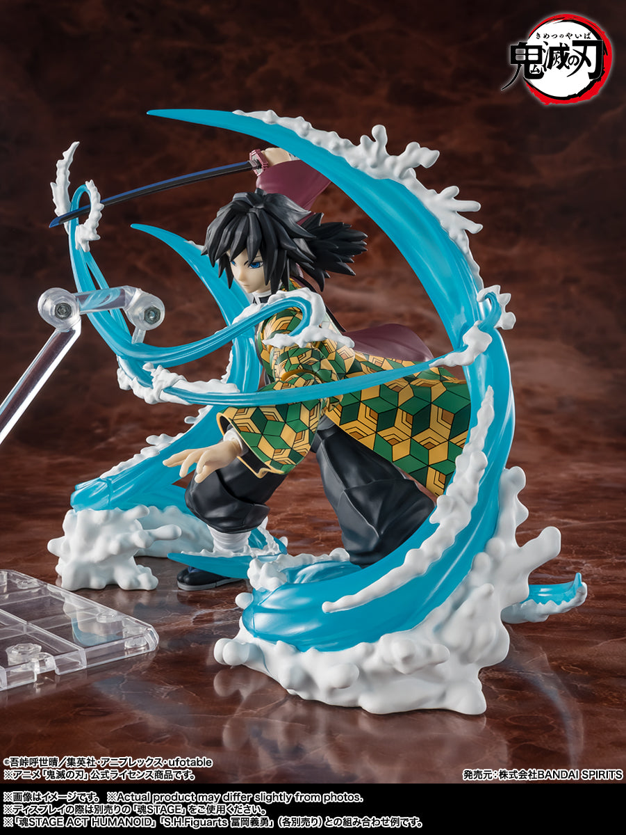 Demon Slayer Tanjiro Kamado & Giyu Tomioka: Water Breathing S.H.Figuarts Effect Parts Set