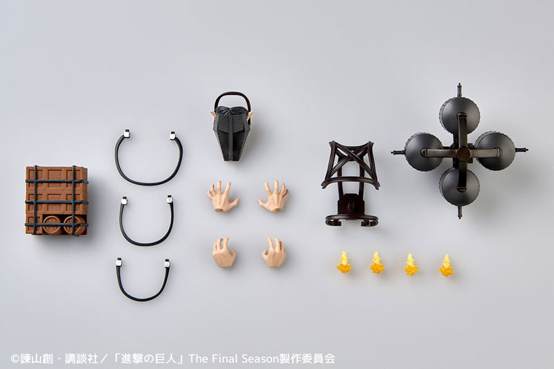 Attack on Titan Cart Titan Revoltech Amazing Yamaguchi Action Figure