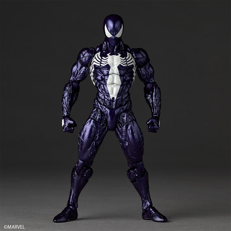 Marvel Symbiote Spider-Man (Purple Version) Revoltech Amazing Yamaguchi Action Figure