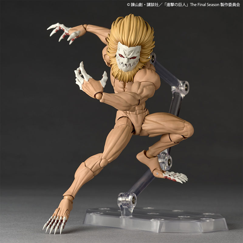 Attack on Titan NR102 Jaw Titan Revoltech Amazing Yamaguchi Action Figure