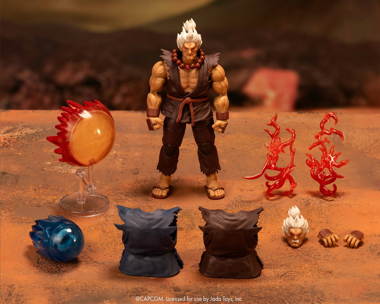 Ultra Street Fighter II Akuma (Player 2) Deluxe 6-Inch Scale Exclusive Action Figure
