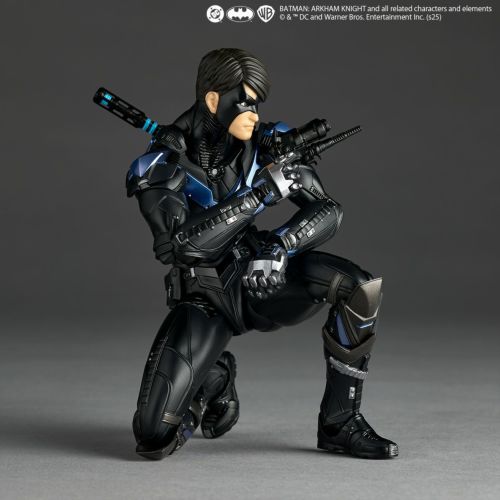 Batman: Arkham Knight Nightwing Revoltech Amazing Yamaguchi Action Figure