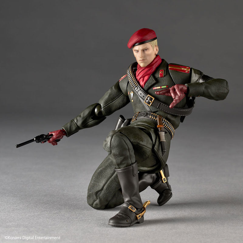 Metal Gear Solid Delta: Snake Eater Ocelot Revoltech Amazing Yamaguchi Action Figure