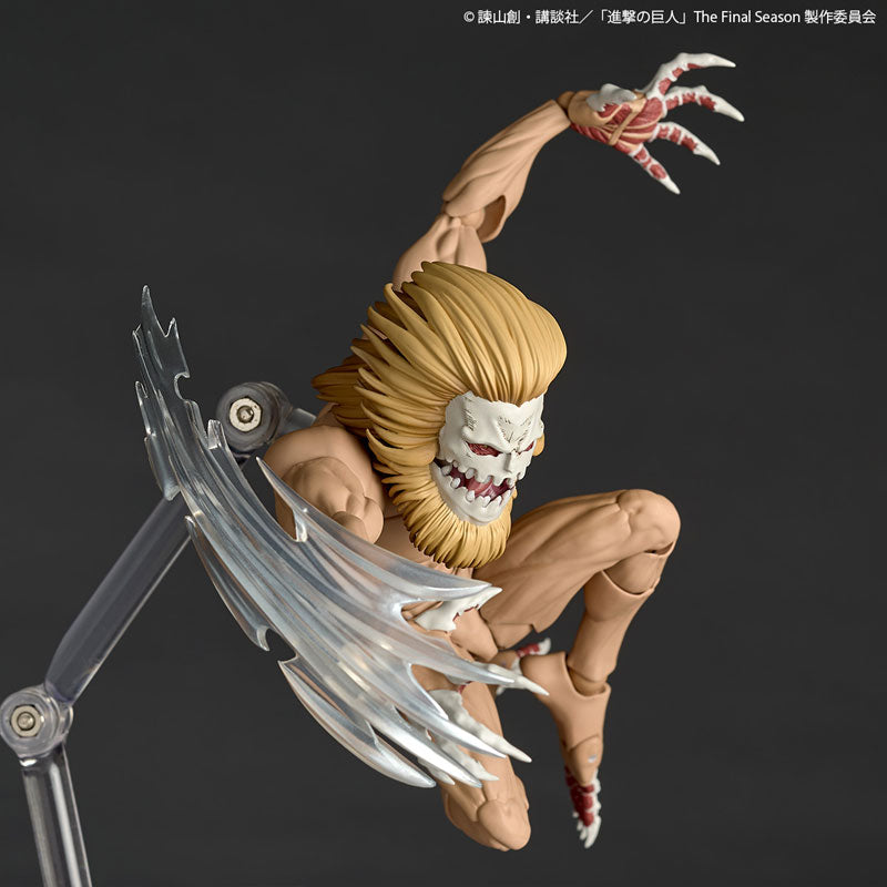 Attack on Titan NR102 Jaw Titan Revoltech Amazing Yamaguchi Action Figure