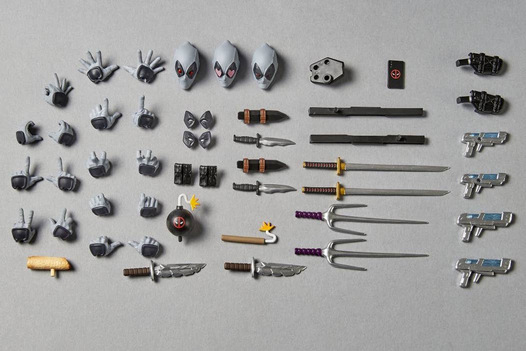 Marvel Deadpool Ver. 2.5 X-Force Color Edition Revoltech Amazing Yamaguchi Action Figure