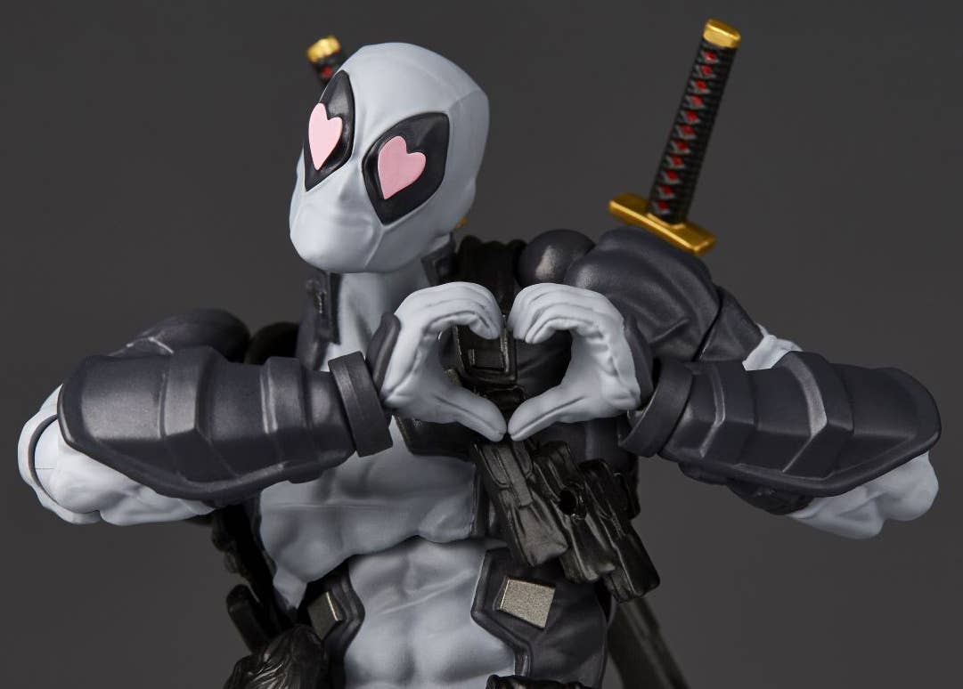 Marvel Deadpool Ver. 2.5 X-Force Color Edition Revoltech Amazing Yamaguchi Action Figure