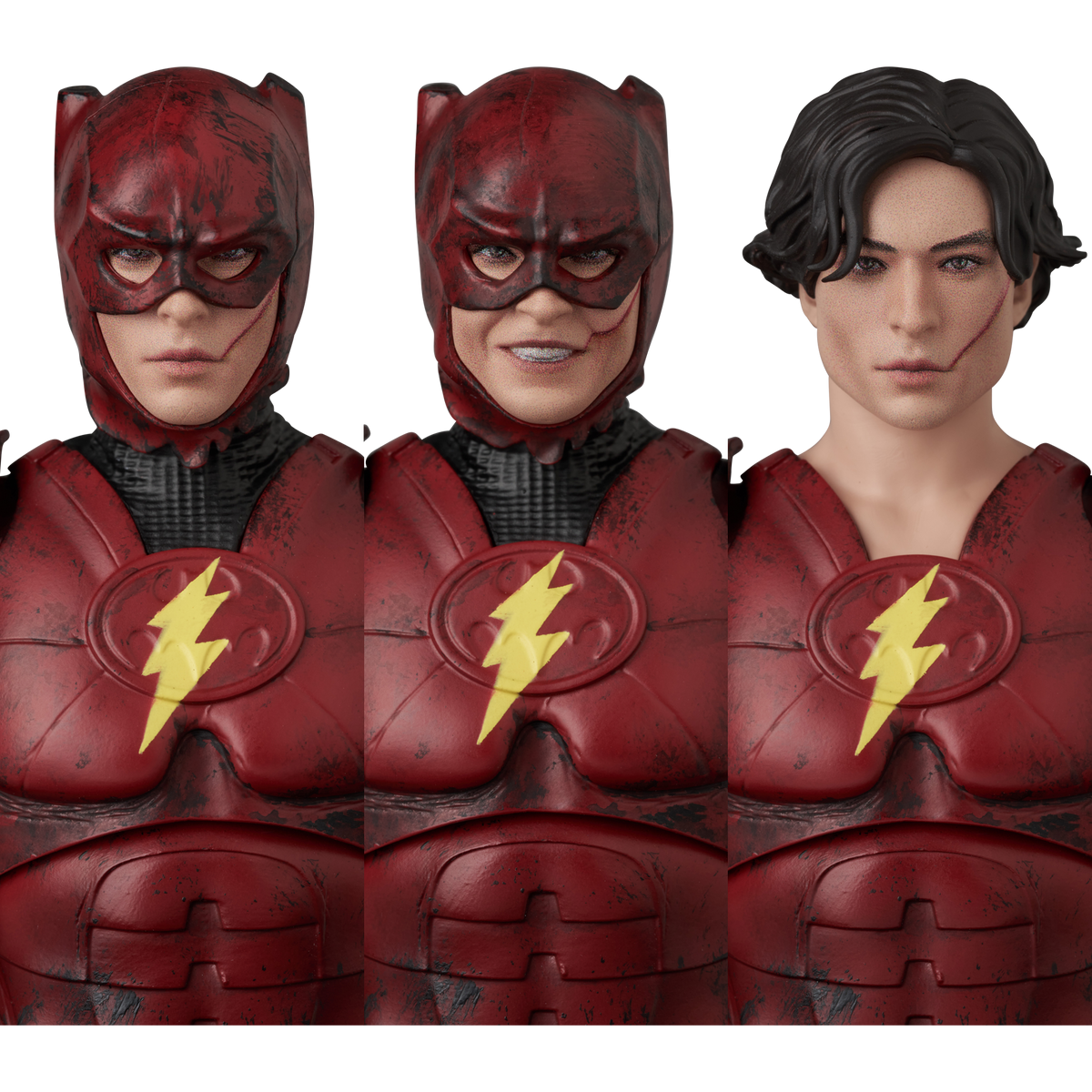 DC Studios The Flash (Batman Suit Ver.) MAFEX No.338 Action Figure