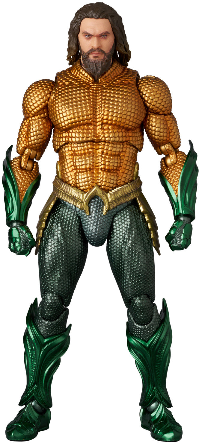 Aquaman (Gold & Green Suit) MAFEX Action Figure