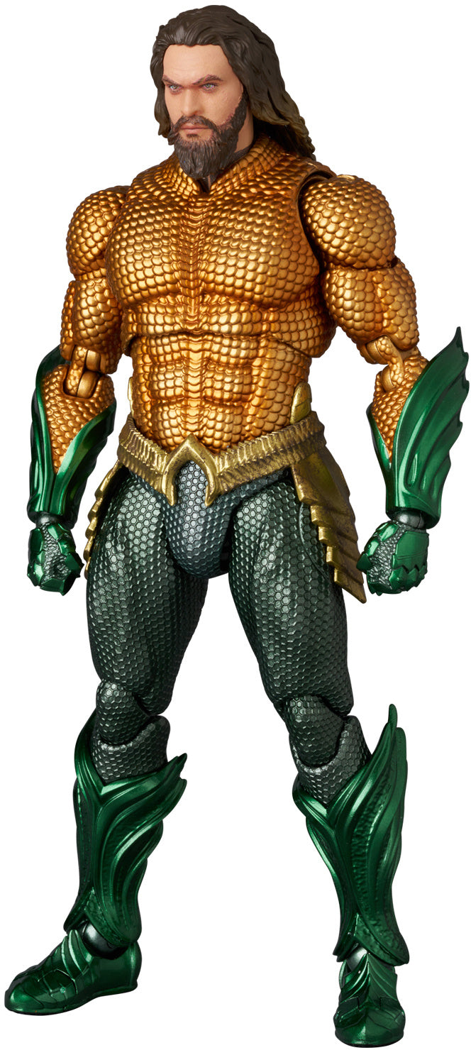 Aquaman (Gold & Green Suit) MAFEX Action Figure