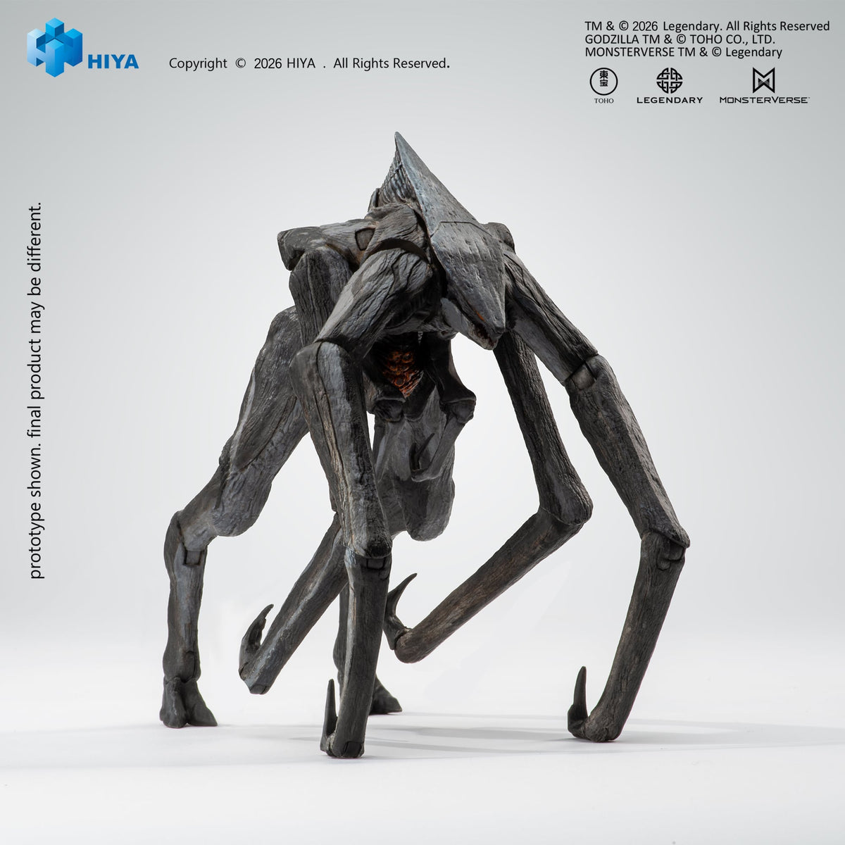 Godzilla 2014 Muto Male and Female Exquisite Basic Series None Scale 6-Inch Action Figure Set