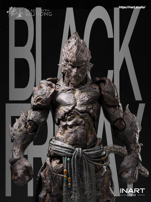 Black Myth: Wukong InArt The Destined One in Bronze Armor (Premium Ver.) 1/12 Scale Action Figure