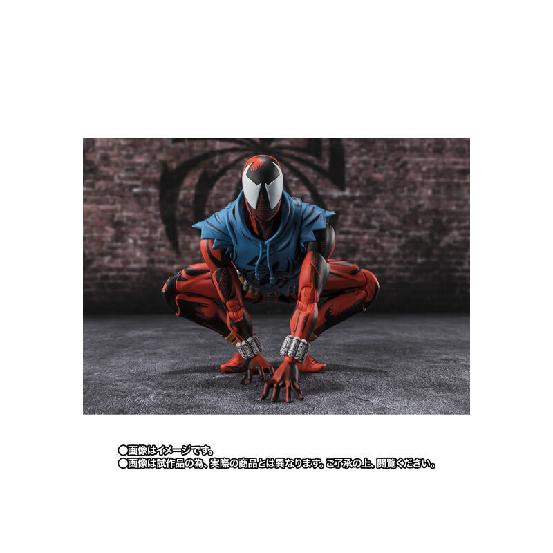 Spider-Man: Across The Spider-Verse Scarlet Spider S.H.Figuarts Exclusive Action Figure