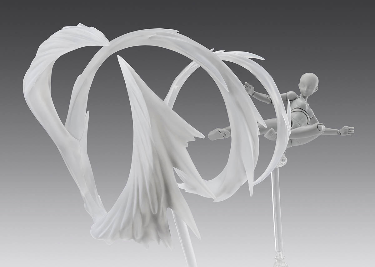 Wind White Version S.H.Figuarts Action Figure Tamashii Effect
