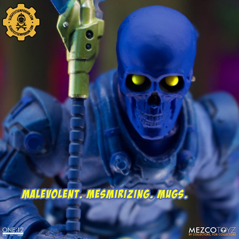 Neon Nightmare One:12 Collective Multicolor Four Skull Set