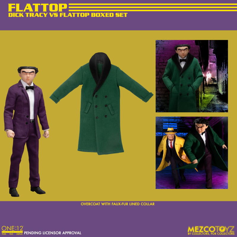 Dick Tracy vs Flattop One:12 Collective Action Figures Set