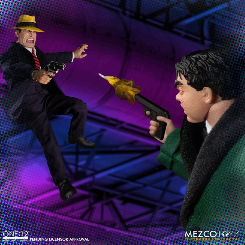 Dick Tracy vs Flattop One:12 Collective Action Figures Set