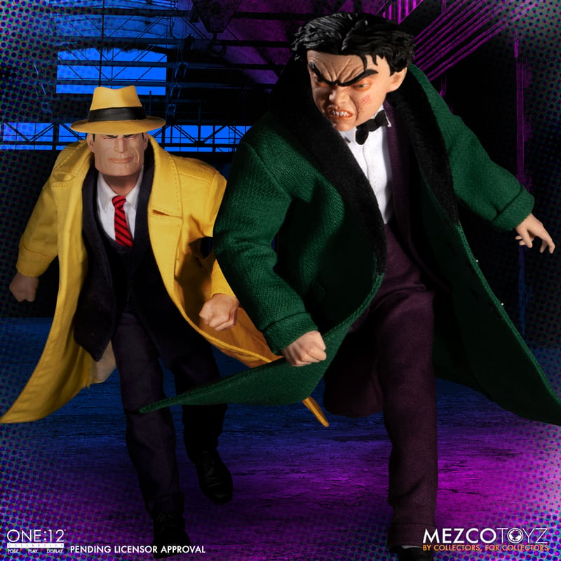 Dick Tracy vs Flattop One:12 Collective Action Figures Set