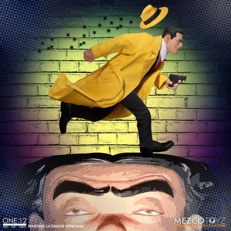 Dick Tracy vs Flattop One:12 Collective Action Figures Set