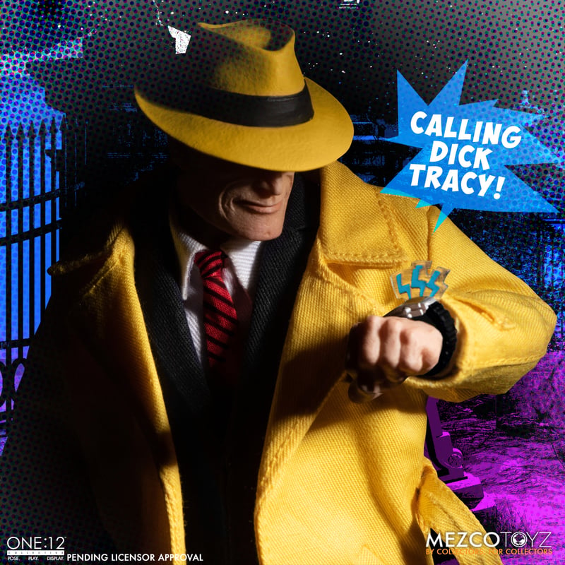 Dick Tracy vs Flattop One:12 Collective Action Figures Set