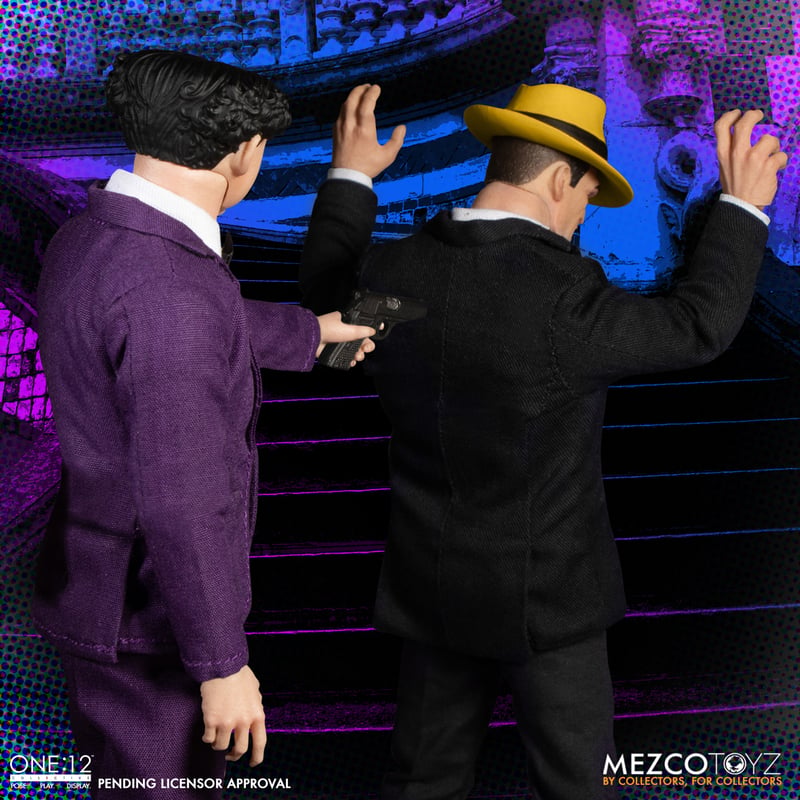 Dick Tracy vs Flattop One:12 Collective Action Figures Set
