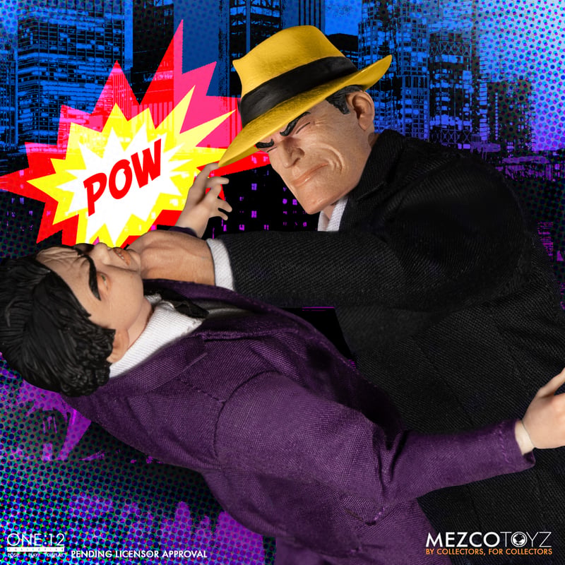 Dick Tracy vs Flattop One:12 Collective Action Figures Set