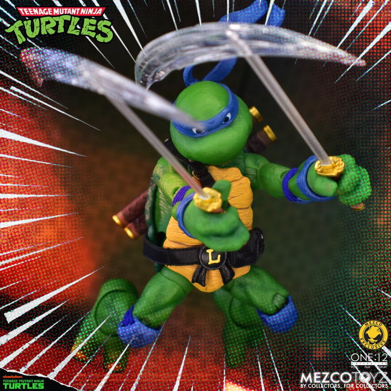 Teenage Mutant Ninja Turtles Deluxe Animated Series Edition Exclusive One:12 Collective Action Figures Set