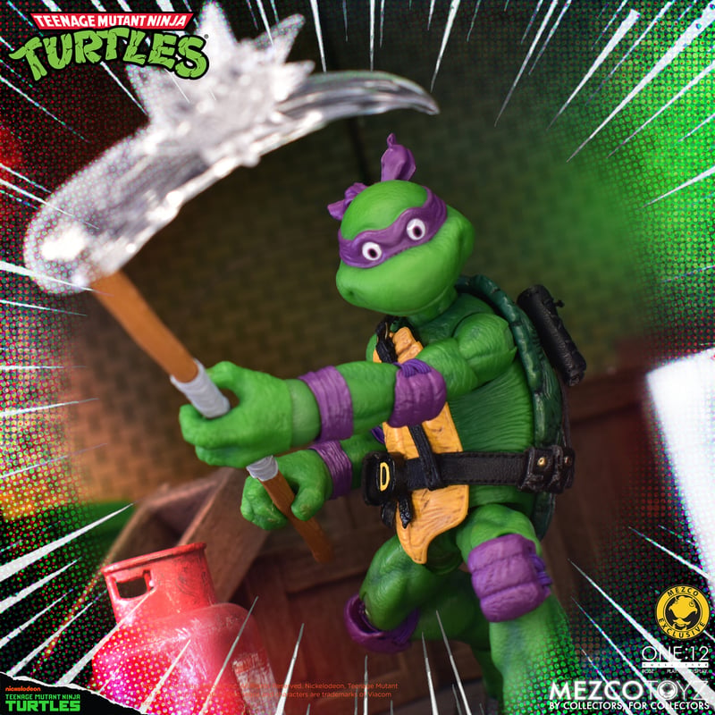 Teenage Mutant Ninja Turtles Deluxe Animated Series Edition Exclusive One:12 Collective Action Figures Set