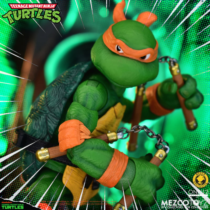 Teenage Mutant Ninja Turtles Deluxe Animated Series Edition Exclusive One:12 Collective Action Figures Set