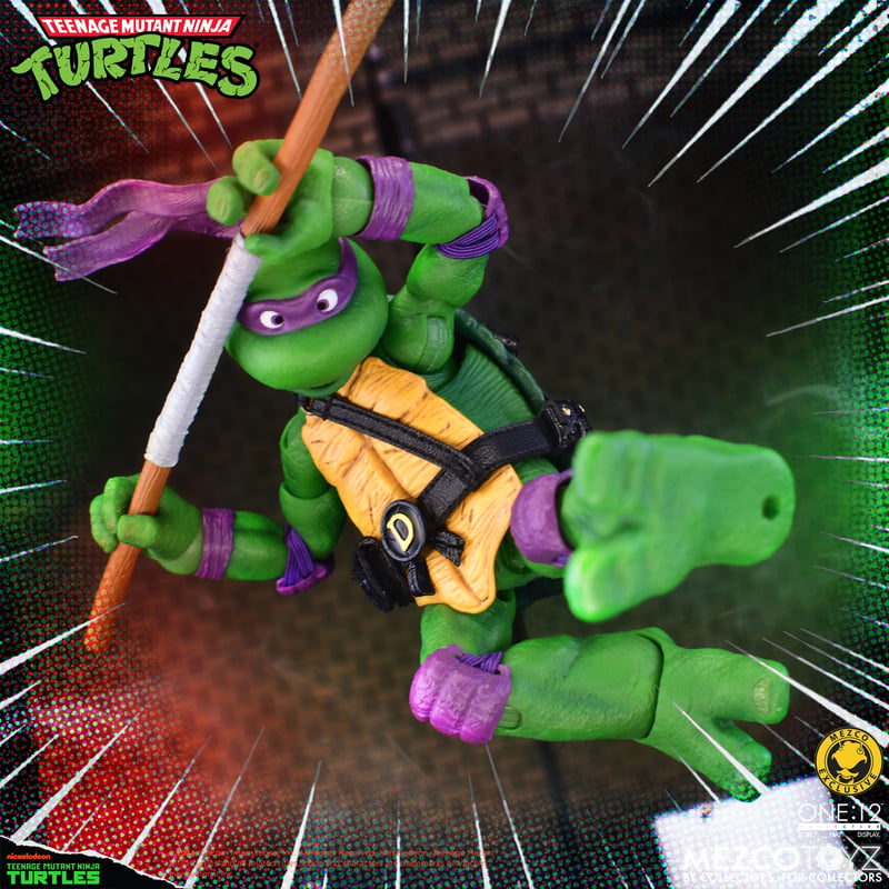Teenage Mutant Ninja Turtles Deluxe Animated Series Edition Exclusive One:12 Collective Action Figures Set