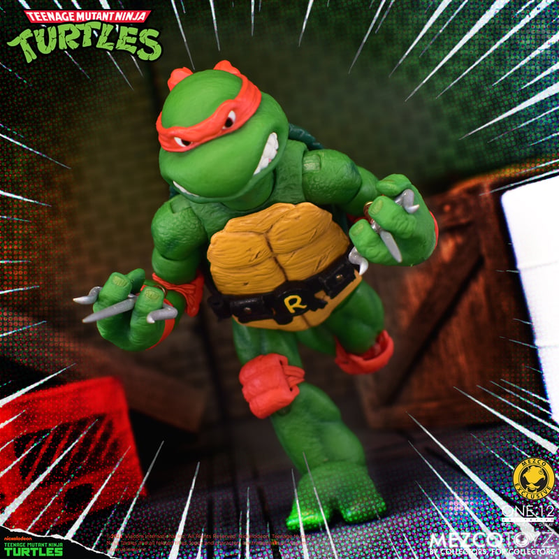 Teenage Mutant Ninja Turtles Deluxe Animated Series Edition Exclusive One:12 Collective Action Figures Set