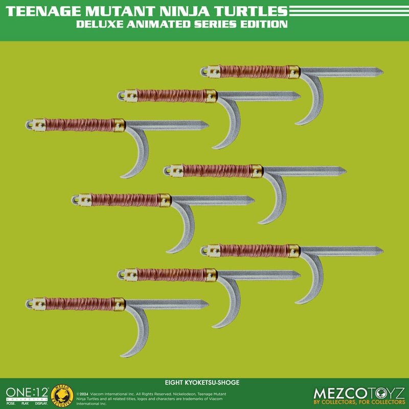 Teenage Mutant Ninja Turtles Deluxe Animated Series Edition Exclusive One:12 Collective Action Figures Set