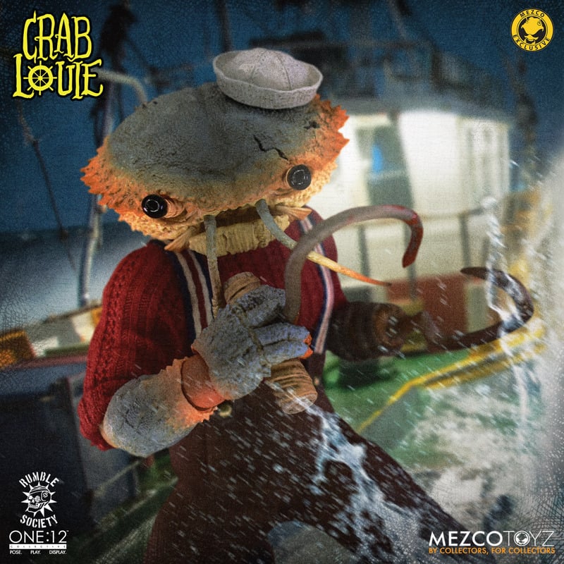The Decapod Gang: Crab Louie Exclusive One:12 Collective Action Figure