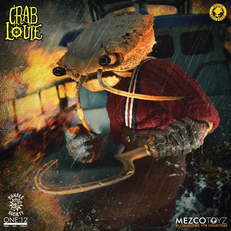 The Decapod Gang: Crab Louie Exclusive One:12 Collective Action Figure