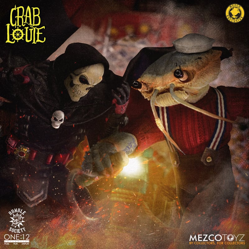 The Decapod Gang: Crab Louie Exclusive One:12 Collective Action Figure