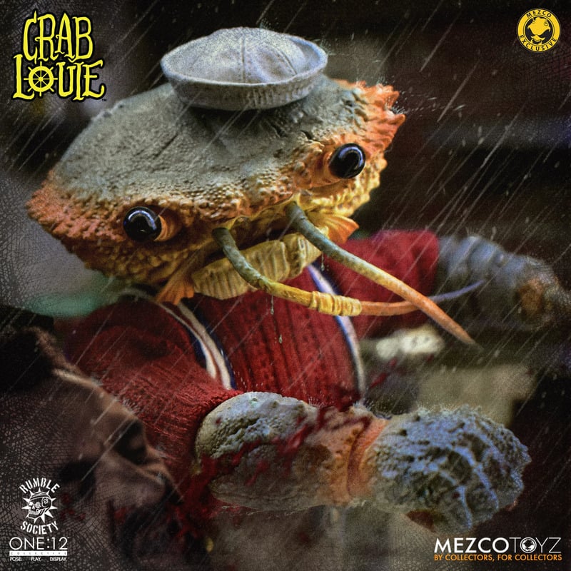The Decapod Gang: Crab Louie Exclusive One:12 Collective Action Figure